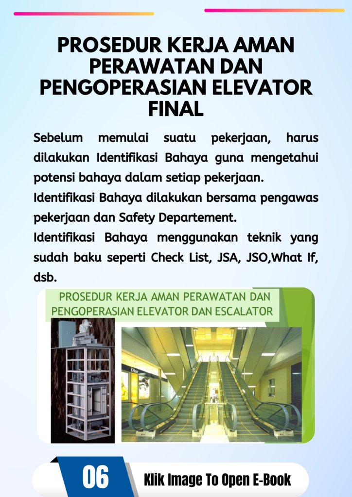Materi Elevator dan Eskalator 6