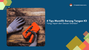 banner tips memilih sarung tangan k3