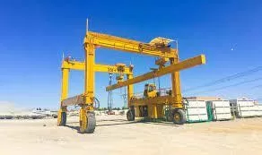 gambar gantry crane rubber tyred