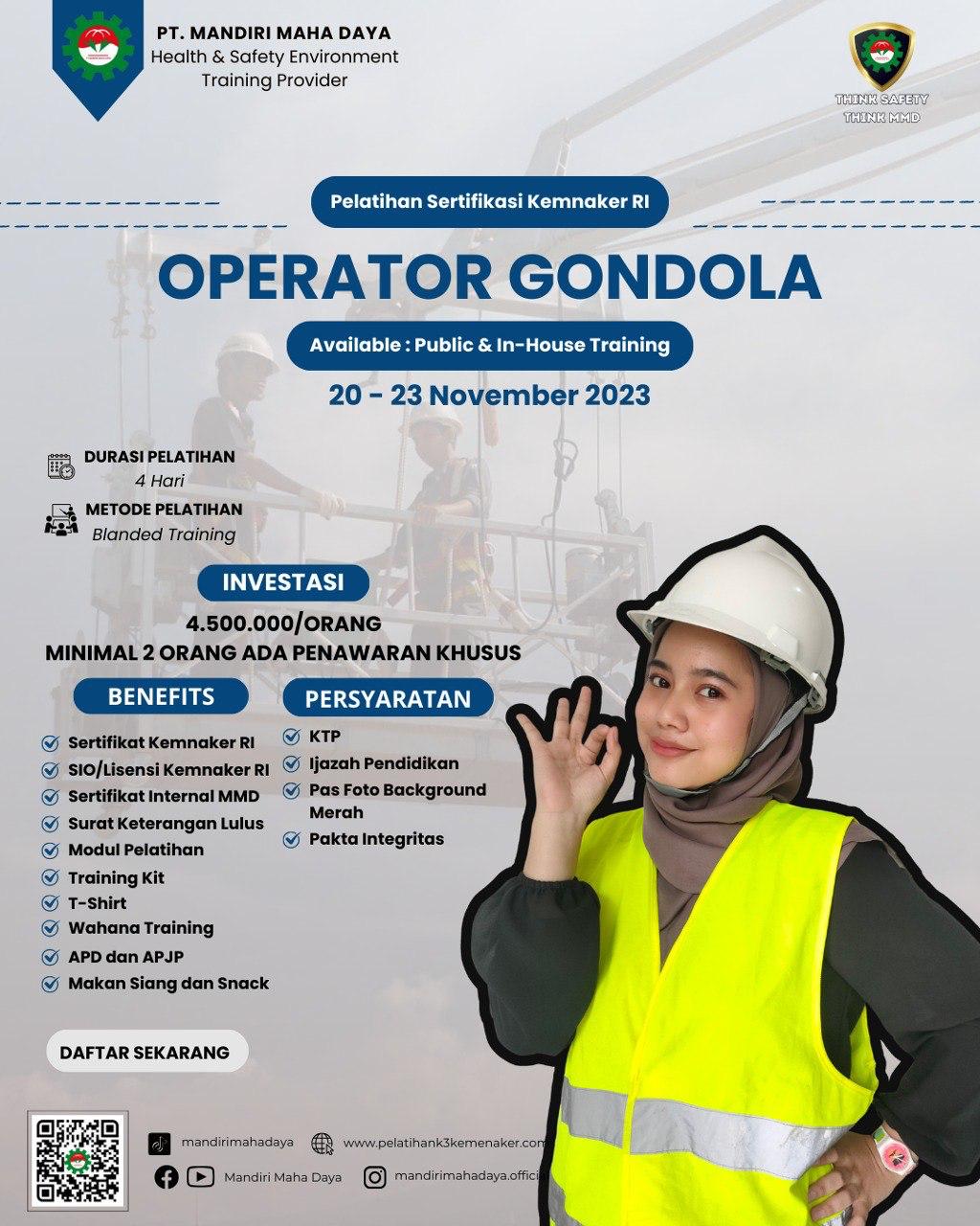 banner operator gondola