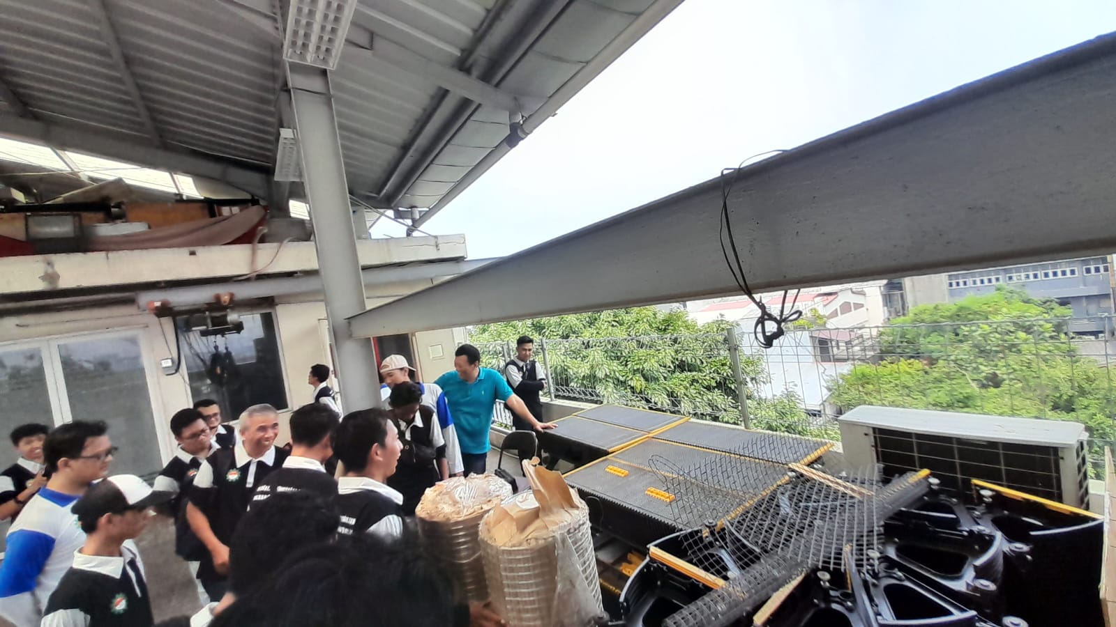 Kegiatan Pelatihan Elevator & Eskalator 30 Oktober - 04 November 2023 5 praktek pertama di hari ke 6