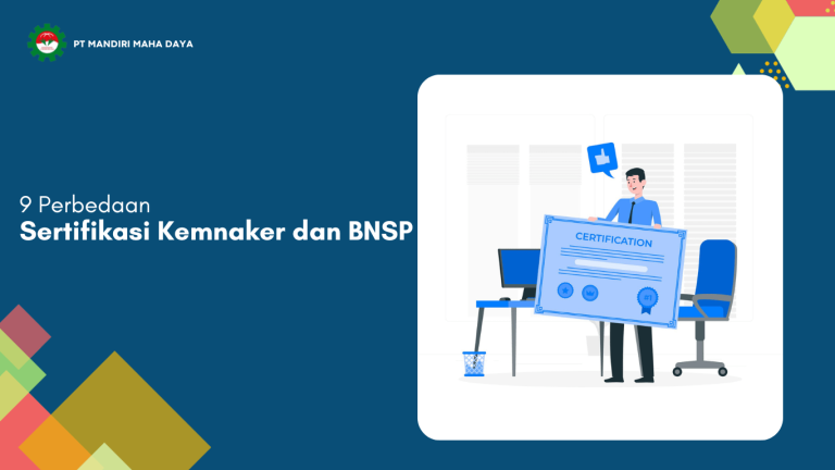9 Perbedaan Sertifikasi Kemnaker dan BNSP Ini Penting Kamu Ketahui! 1 banner perbedaan sertifikasi kemnaker dan bnsp