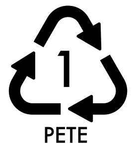 7 Jenis Logo Daur Ulang Ini Harus Kamu Ketahui! 1 logo daur ulang PETE 1