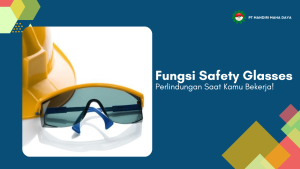 banner tentang safety glasses