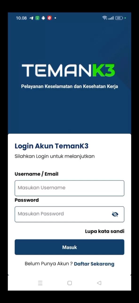 cara melakukan absensi di aplikasi temank3 langkah ke 3