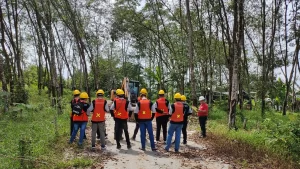 pelatihan excavator batch 1