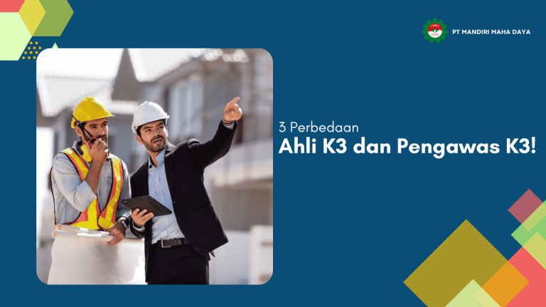 banner berwarna biru untuk artikel 3 perbedaan ahli k3 dan pengawas k3