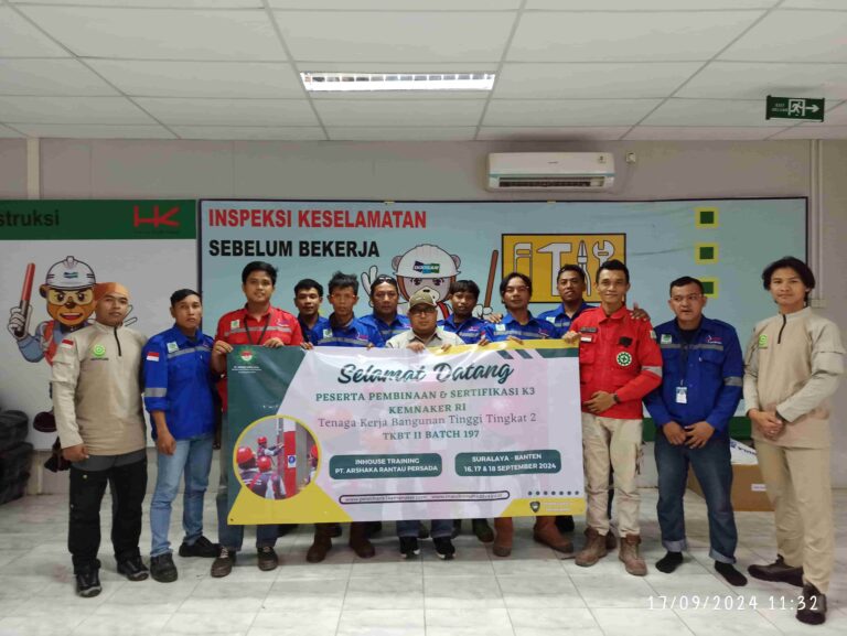 Dokumentasi Pelatihan TKBT II Batch 197 (14, 17 & 18 September 2024) 73 pelatihan tkbt 2 batch 197