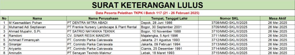 SKL TKPK 117