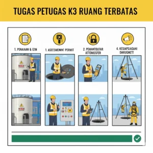 Tugas Petugas K3 Ruang Terbatas