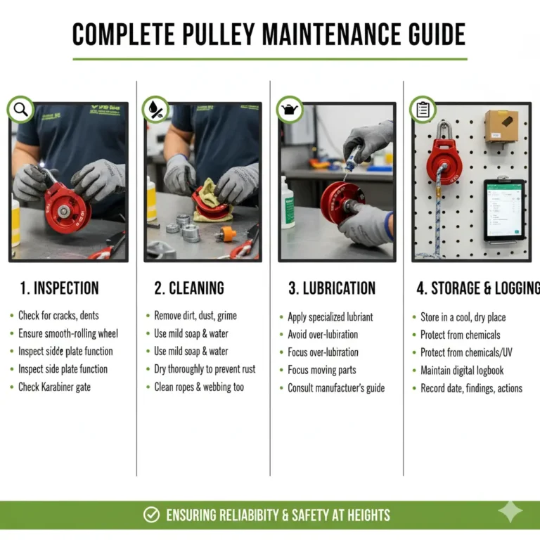 Panduan Lengkap Perawatan Pulley (Katrol) agar Tetap Efisien 5 Panduan Lengkap Perawatan Pulley