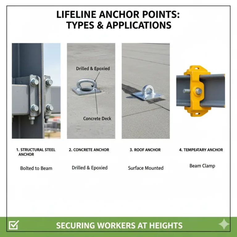 Lifeline Anchor Point: Kunci Keselamatan Kerja di Ketinggian 8 lifeline anchor point ketinggian