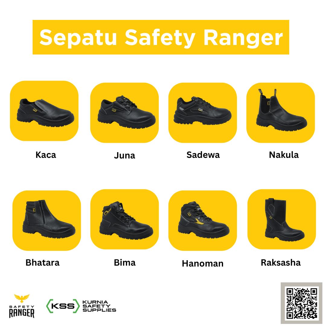 Rekomendasi Sepatu Safety Terbaik Untuk Anda varian safety ranger
