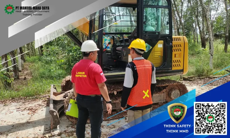 Pelatihan K3 Operator Excavator