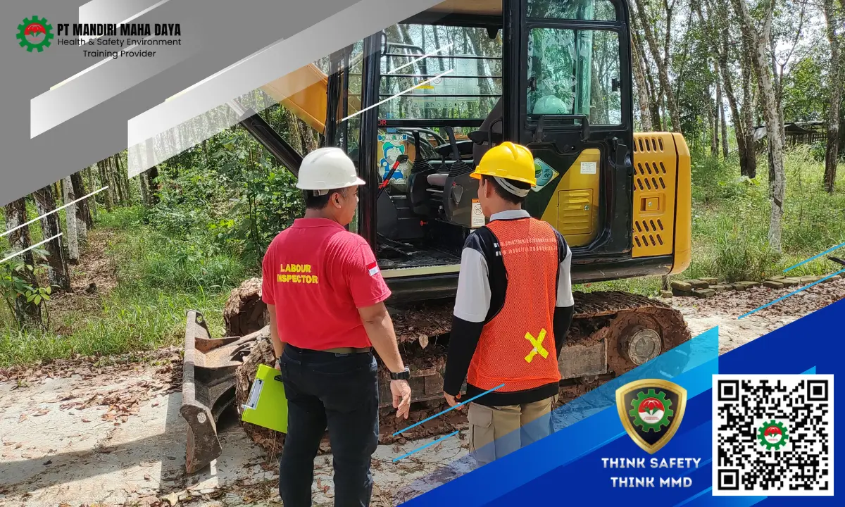 Pelatihan K3 Operator Excavator