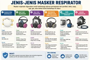 Jenis Masker Respirator
