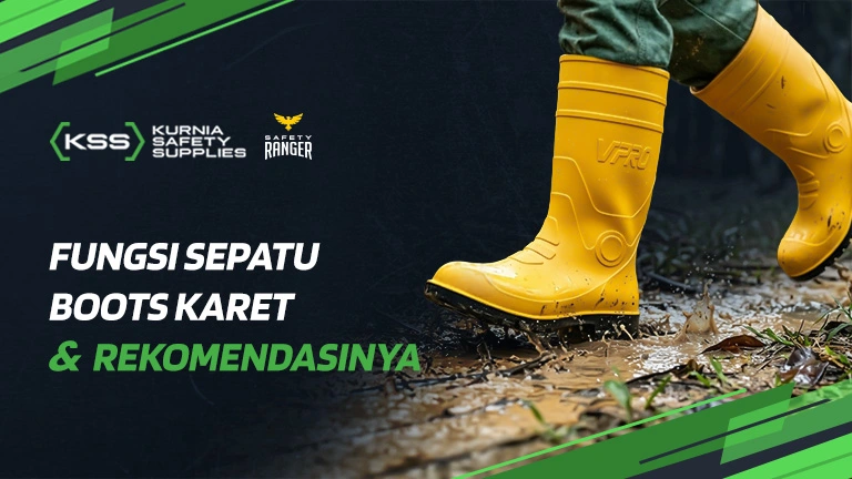 Sepatu Boots Karet: Fungsi, Jenis, dan Rekomendasi 14 Sepatu Boots Karet