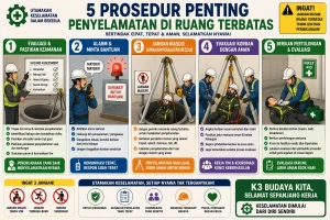 5 Prosedur Penting Penyelamatan di Ruang Terbatas