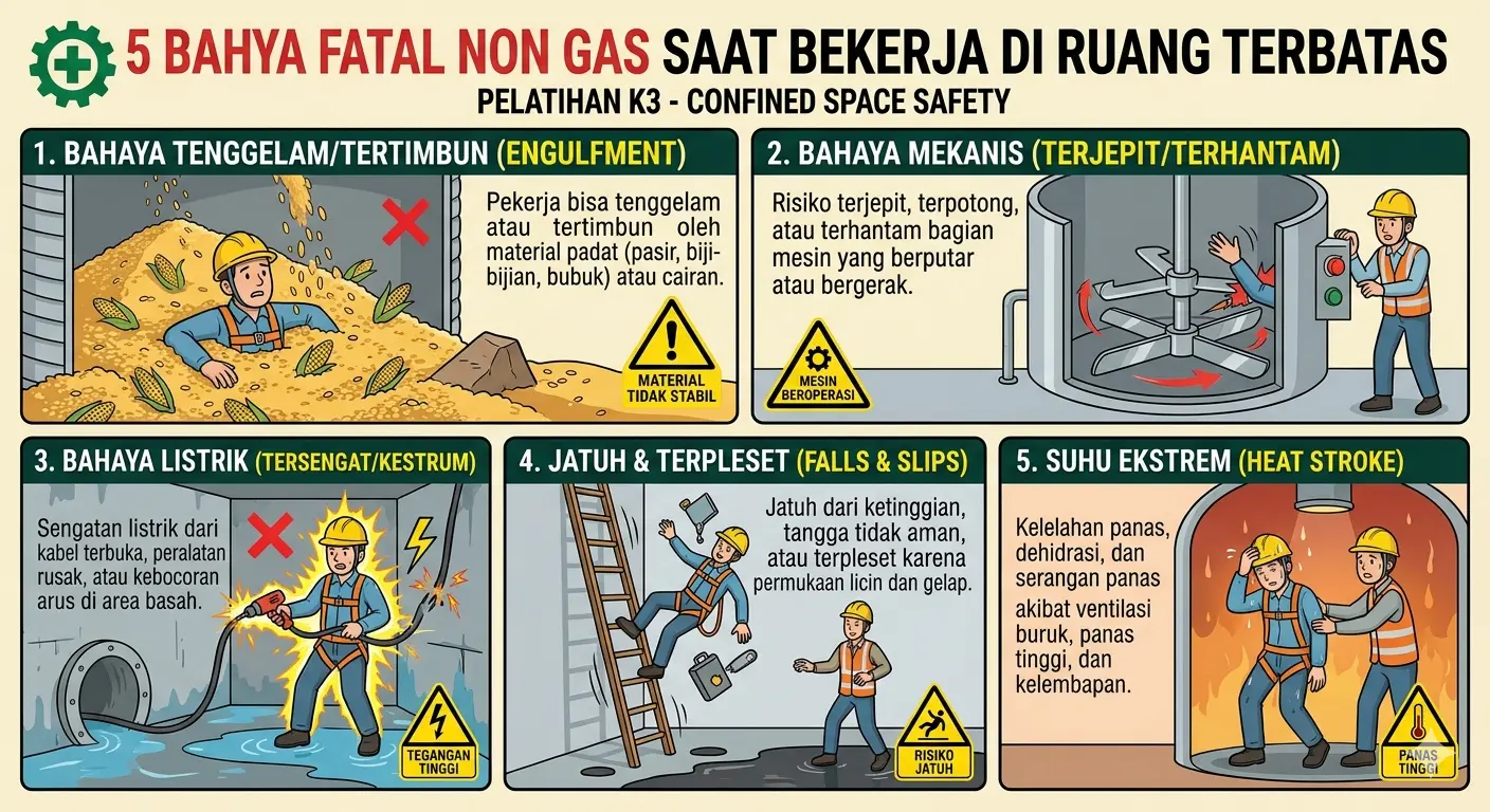 Non Gas Saat Bekerja di Ruang Terbatas