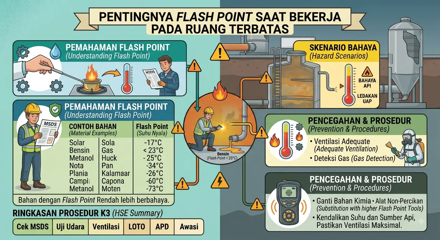 Pentingnya Flash Point Saat Bekerja Pada Ruang Terbatas 1 Ruang Terbatas