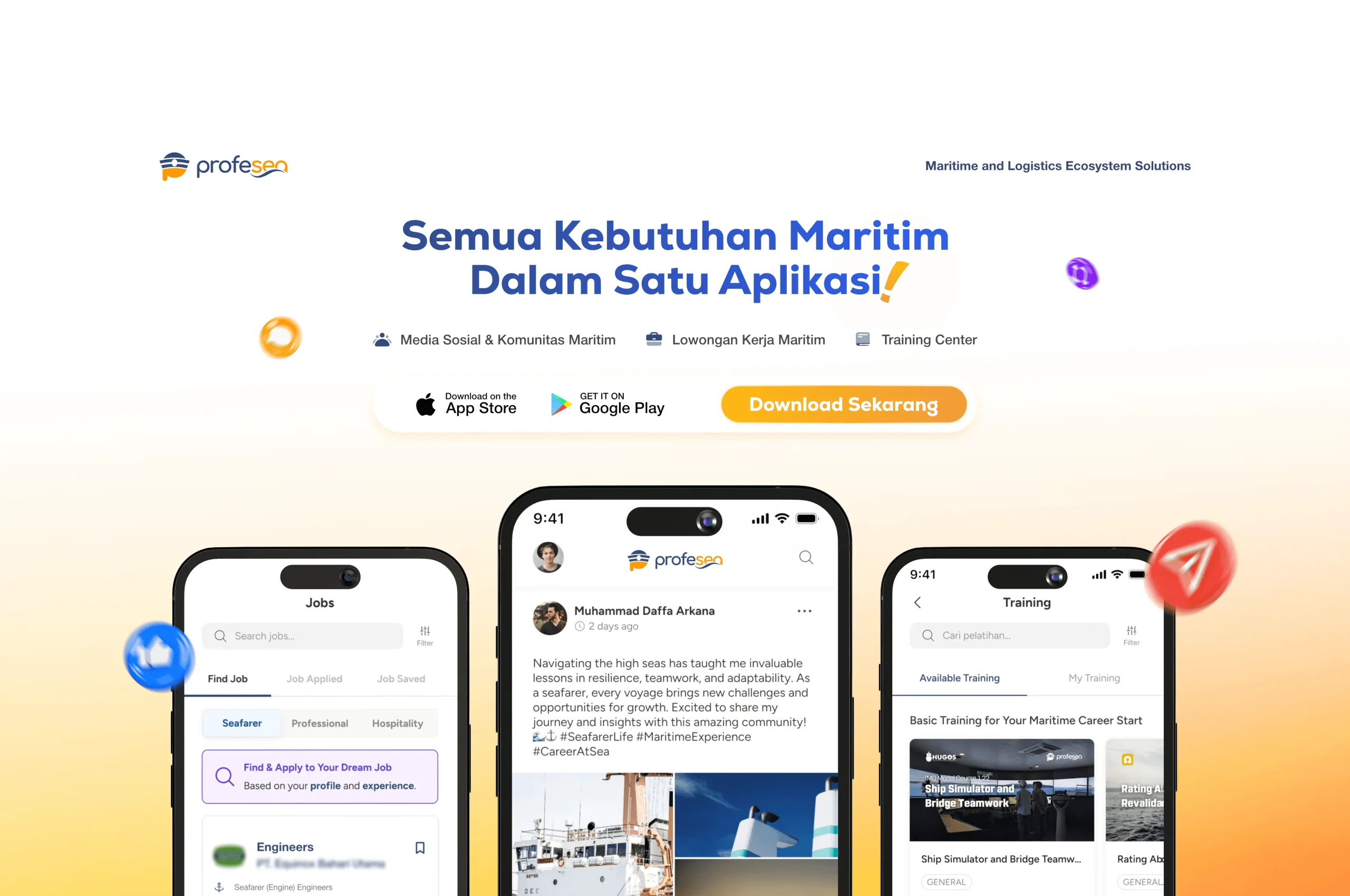 Aplikasi untuk Pelaut