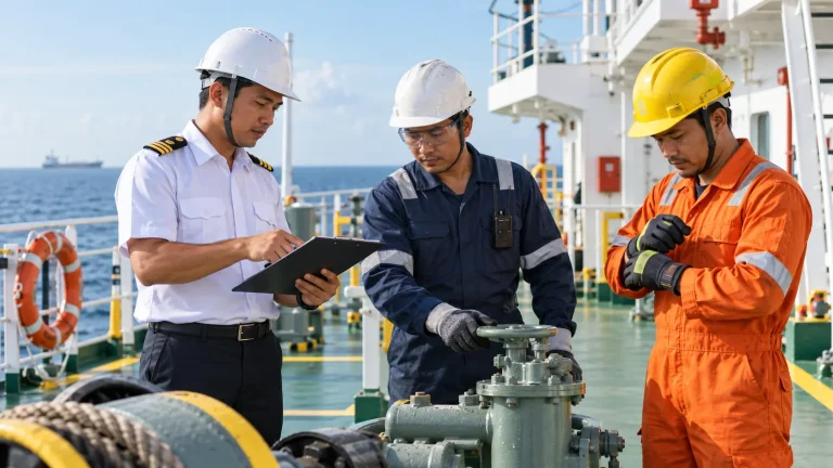 Checklist Keselamatan Kerja di Kapal Sebelum Bertugas